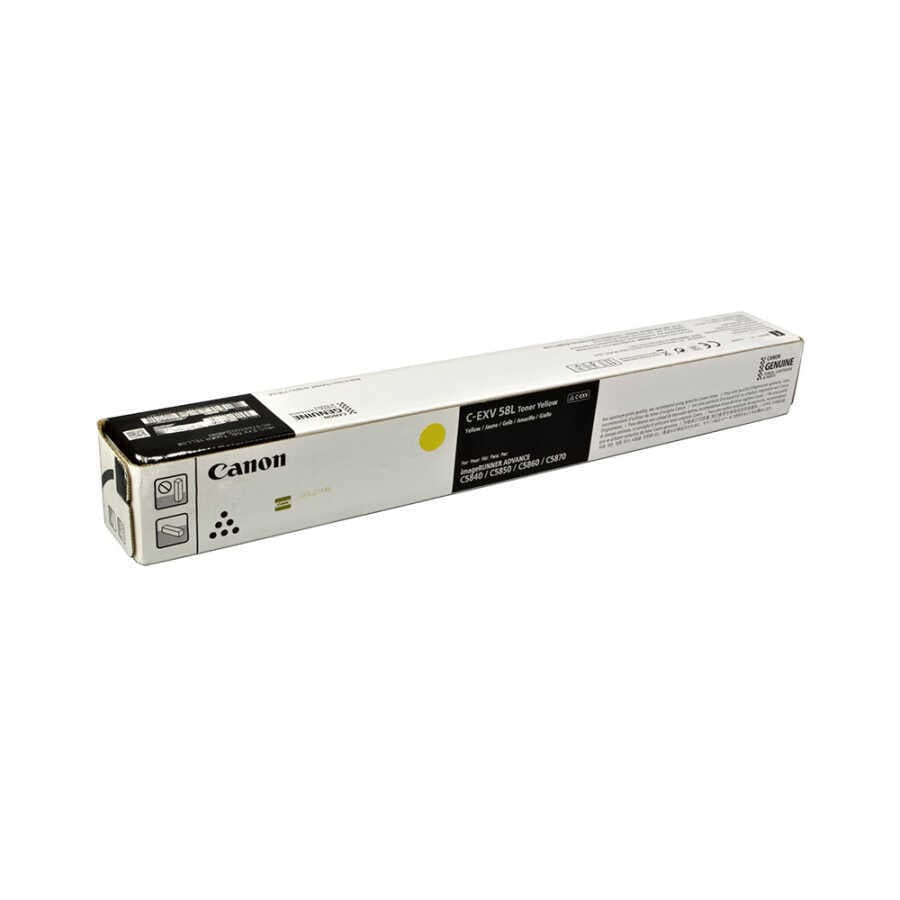 Canon C-EXV-58L Sarı Orijinal Toner