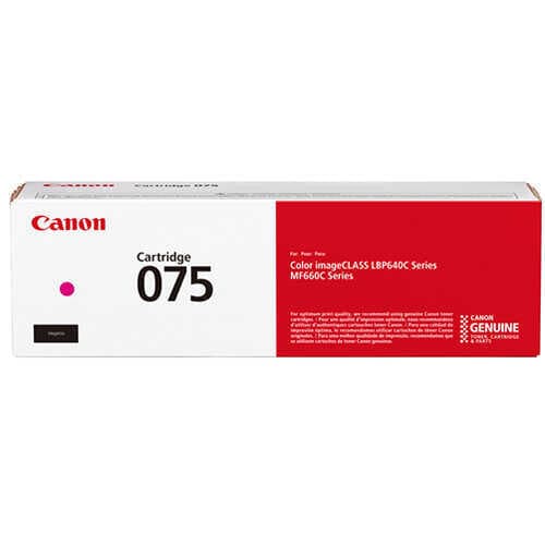 Canon CRG-075 6363C001 Kırmızı Orijinal Toner