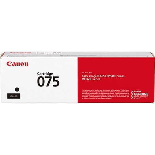 Canon CRG-075 6365C001 Siyah Orijinal Toner