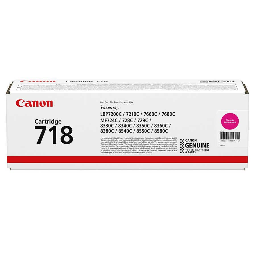 Canon CRG-718/2660B002 Kırmızı Orijinal Toner