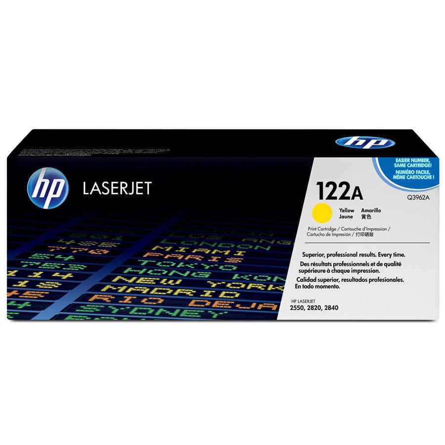 HP 122A-Q3962A Sarı Orijinal Toner