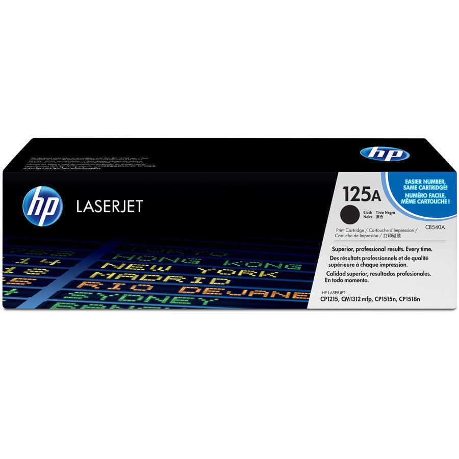 HP 125A-CB540A Siyah Orijinal Toner