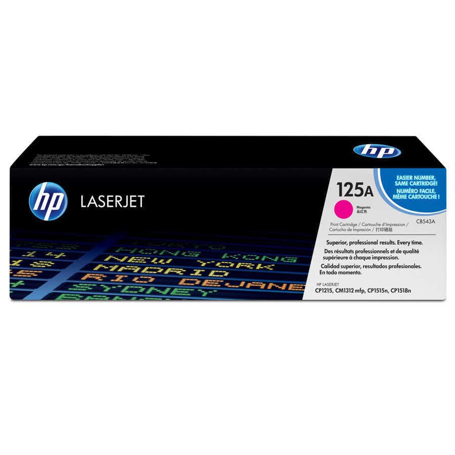 Hp 125A-CB543A Kırmızı Orijinal Toner