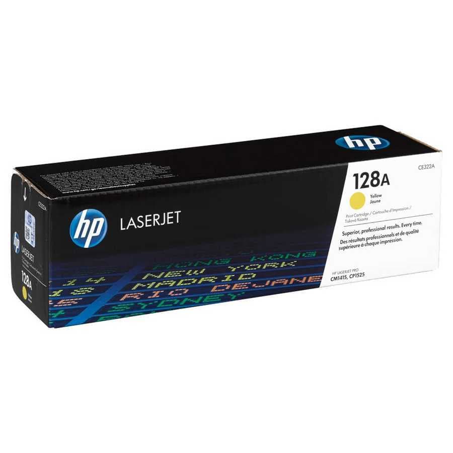 Hp 128A-CE322A Sarı Orijinal Toner