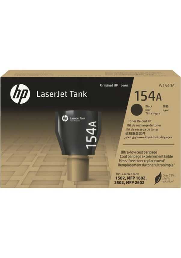 HP 154A-W1540A Siyah Orijinal Toner