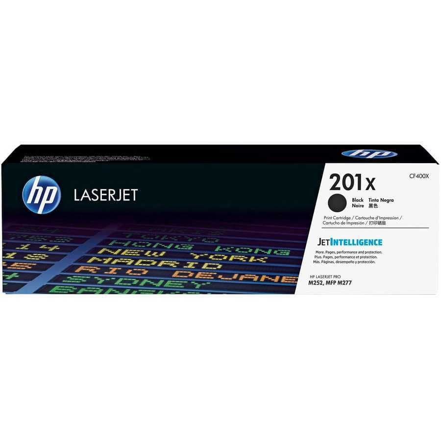 Hp 201X-CF400X Siyah Orijinal Toner Yüksek Kapasiteli