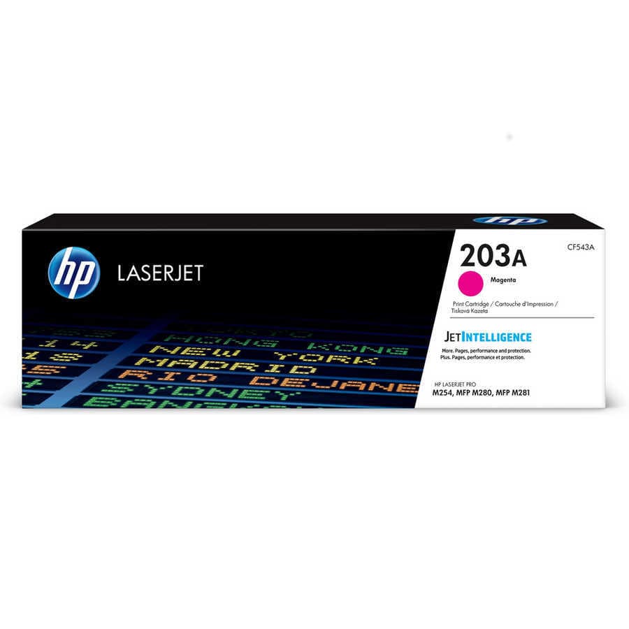 HP 203A-CF543A Kırmızı Orijinal Toner