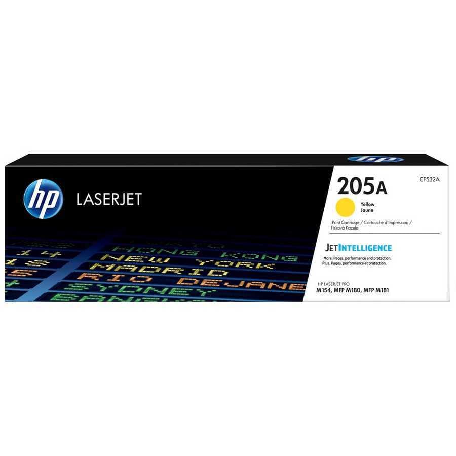 HP 205A-CF532A Sarı Orijinal Toner