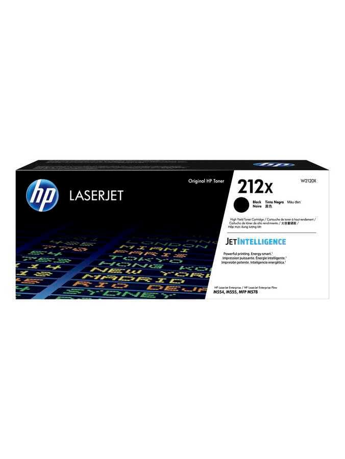 HP 212X-W2120X Siyah Orijinal Toner Yüksek Kapasiteli