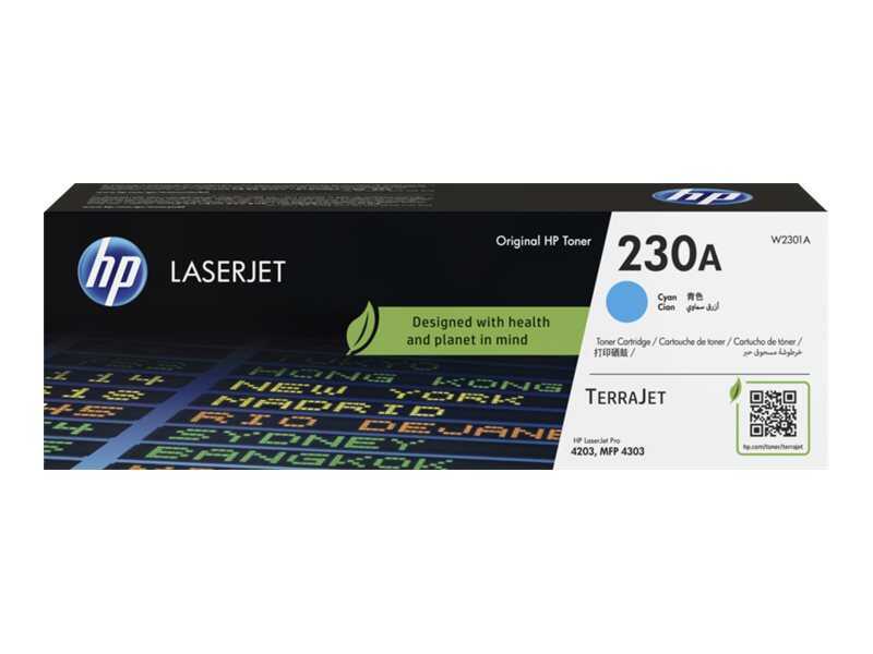 HP 230A-W2301A Mavi Orijinal Toner