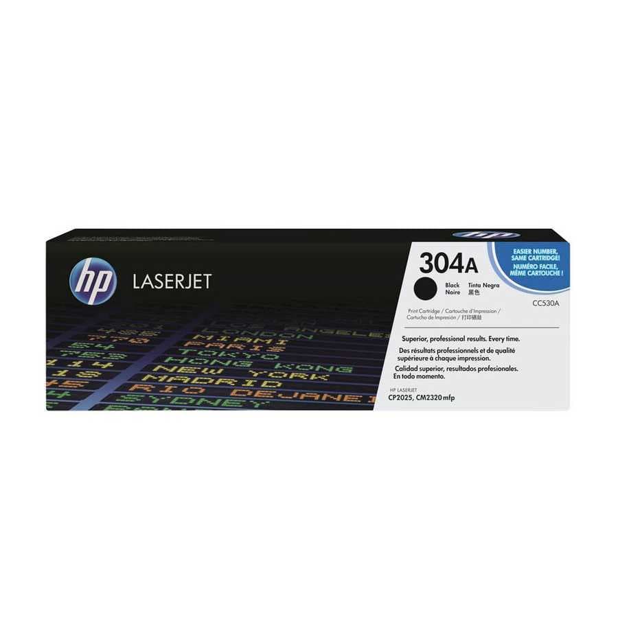 HP 304A-CC530A Siyah Orijinal Toner