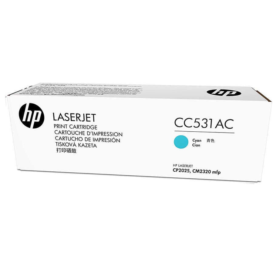 HP 304A-CC531AC Mavi Orijinal Toner