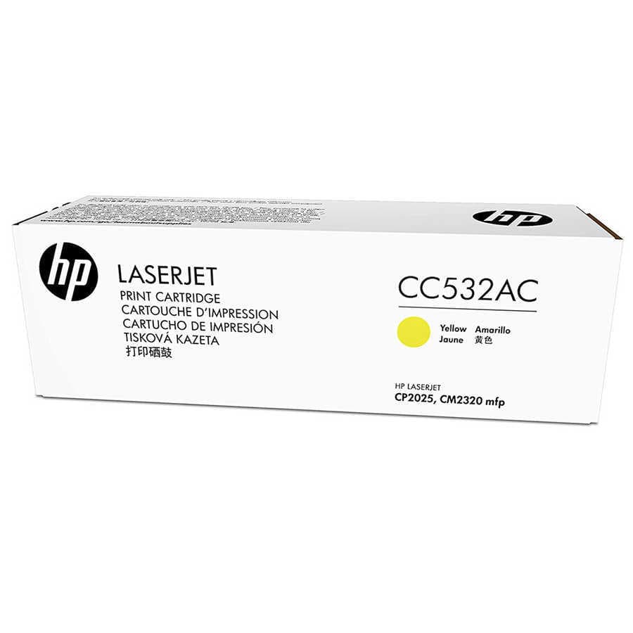 Hp 304A-CC532A Sarı Orijinal Toner