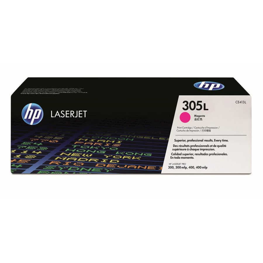 HP 305L-CE413L Kırmızı Orijinal Toner