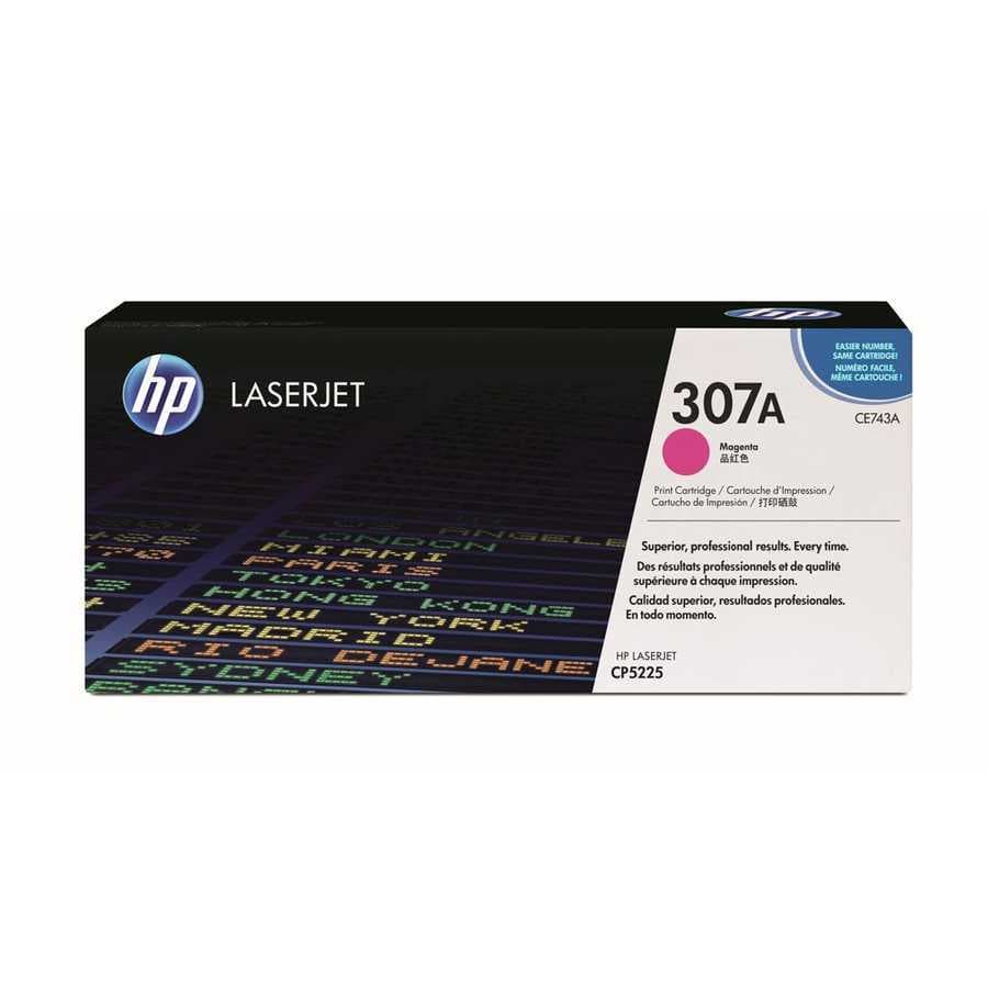 HP 307A-CE743A Kırmızı Orijinal Toner