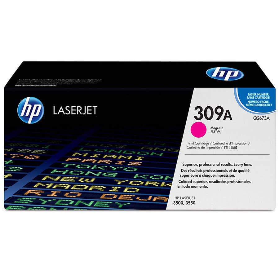 HP 309A-Q2673A Kırmızı Orijinal Toner