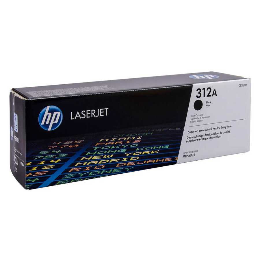 HP 312A-CF380A Siyah Orijinal Toner