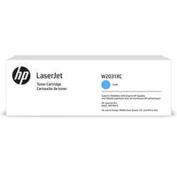 HP 415X-W2031X Mavi Orijinal Toner Yüksek Kapasiteli