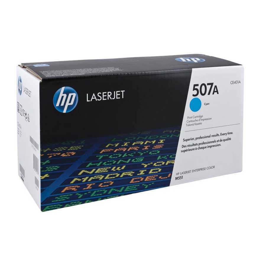 HP 507A-CE401A Mavi Orijinal Toner