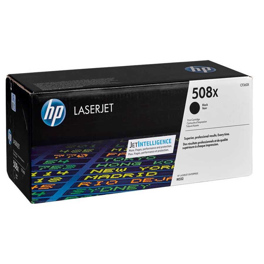 HP 508X-CF360X Siyah Orijinal Toner Yüksek Kapasiteli