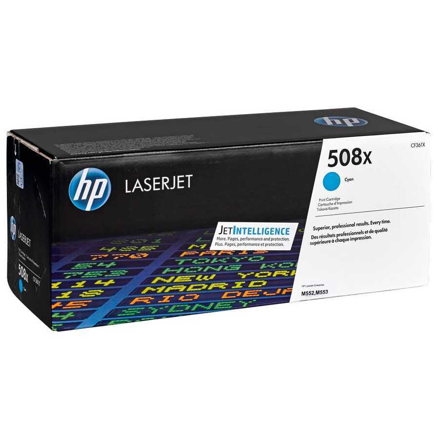 Hp 508X-CF361X Mavi Orijinal Toner Yüksek Kapasiteli