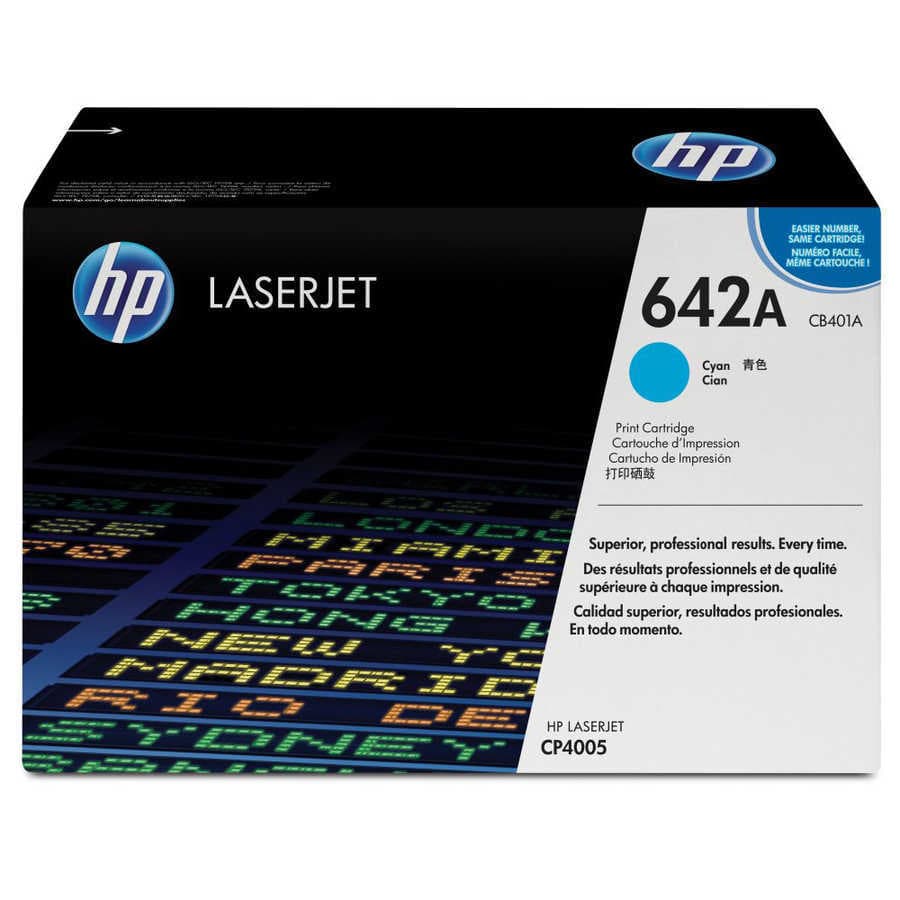 Hp 642A-CB401A Mavi Orijinal Toner