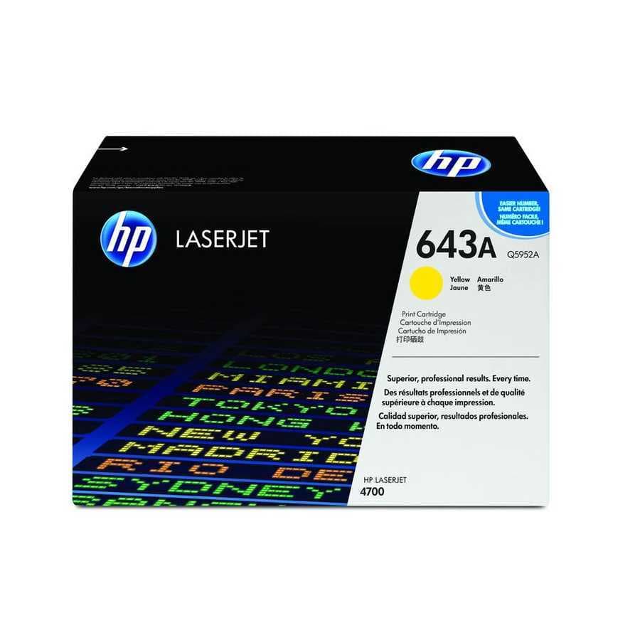 Hp 643A-Q5952A Sarı Orijinal Toner