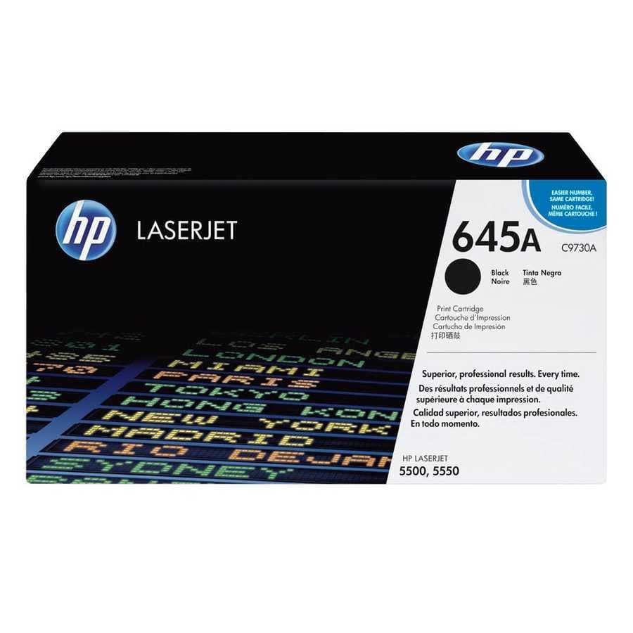 HP 645A-C9730A Siyah Orijinal Toner