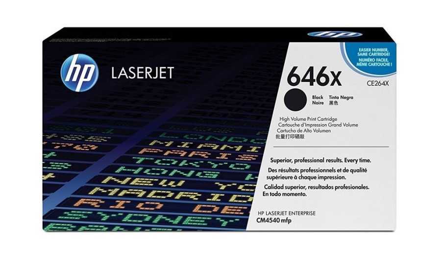 Hp 646X-CE264X Siyah Orijinal Toner
