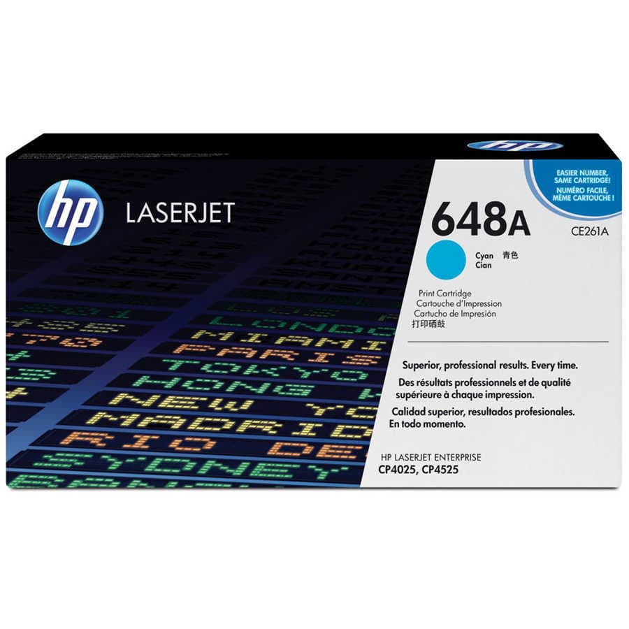 Hp 648A-CE261A Mavi Orijinal Toner