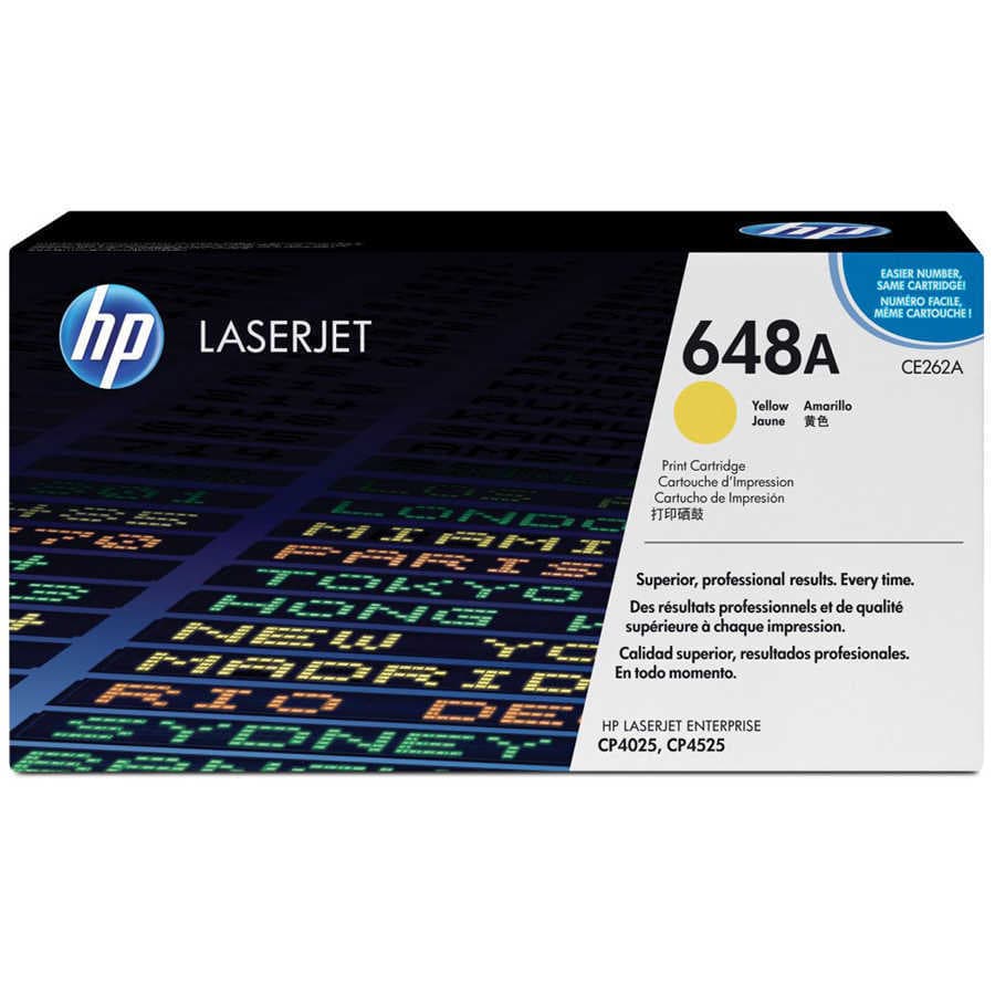 Hp 648A-CE262A Sarı Orijinal Toner