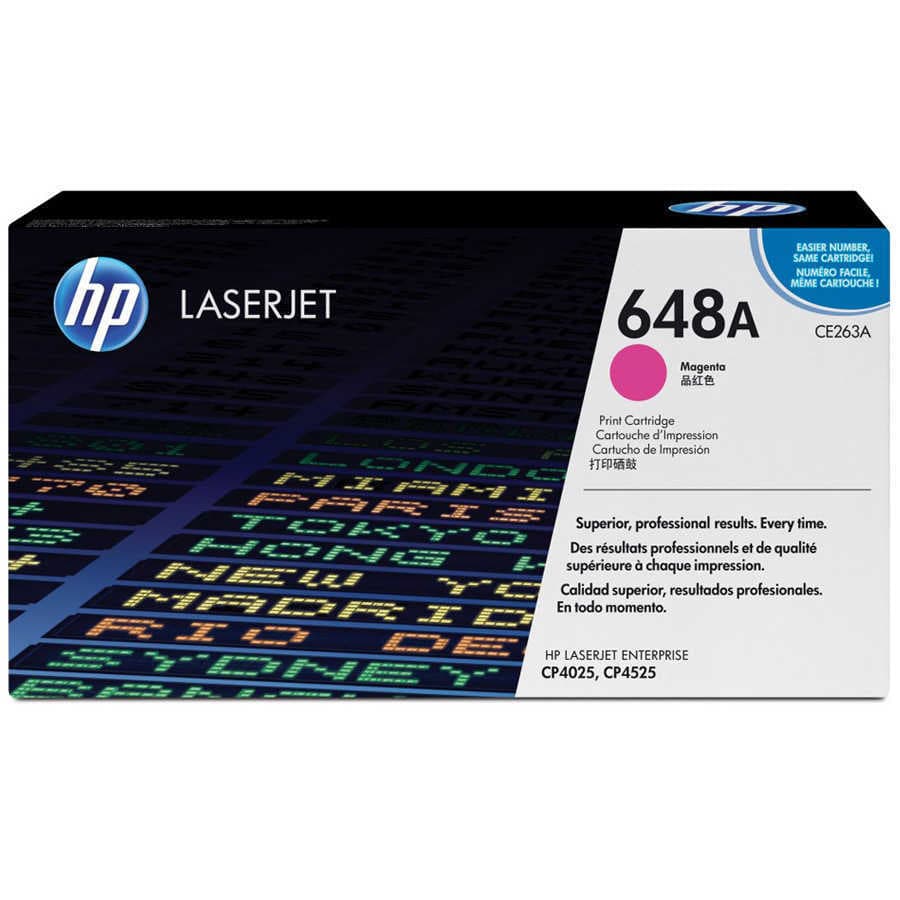 Hp 648A-CE263A Kırmızı Orijinal Toner