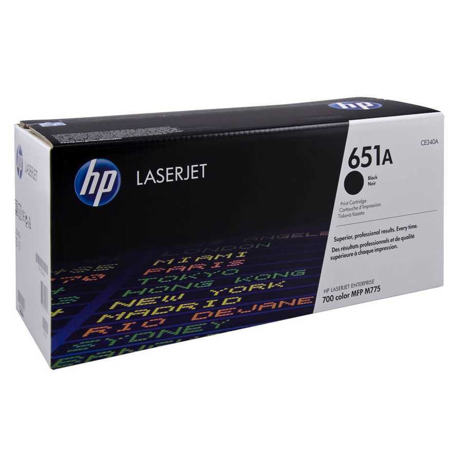 Hp 651A-CE340A Siyah Orijinal Toner