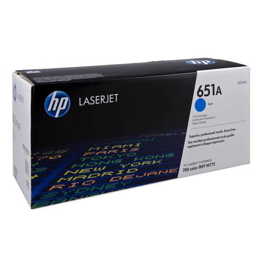 Hp 651A-CE341A Mavi Orijinal Toner