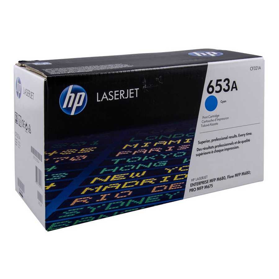 Hp 653A-CF321A Mavi Orijinal Toner