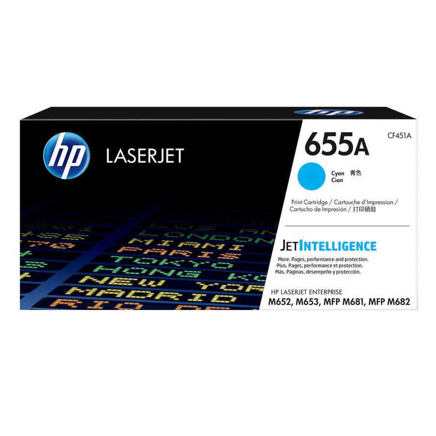 Hp 655A-CF451A Mavi Orijinal Toner