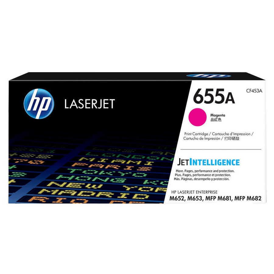 Hp 655A-CF453A Kırmızı Orijinal Toner