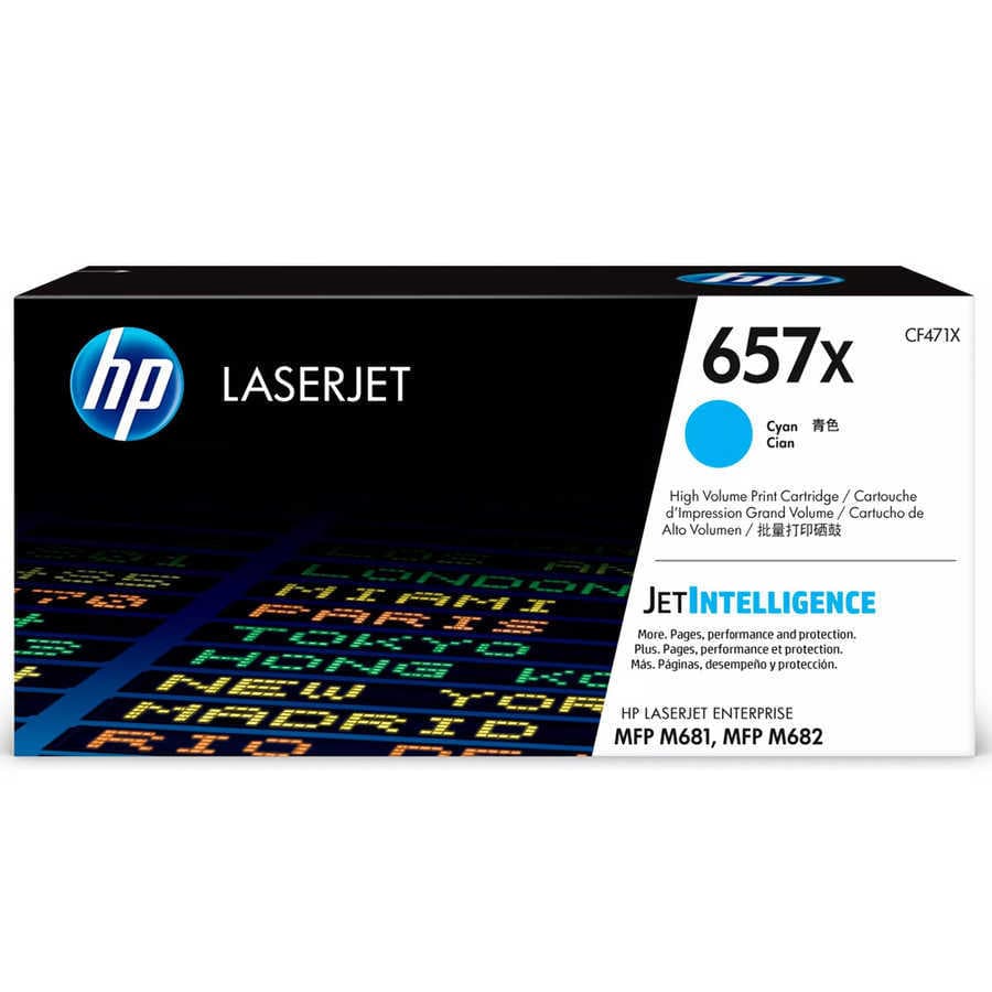 HP 657X-CF471X Mavi Orijinal Toner Yüksek Kapasiteli
