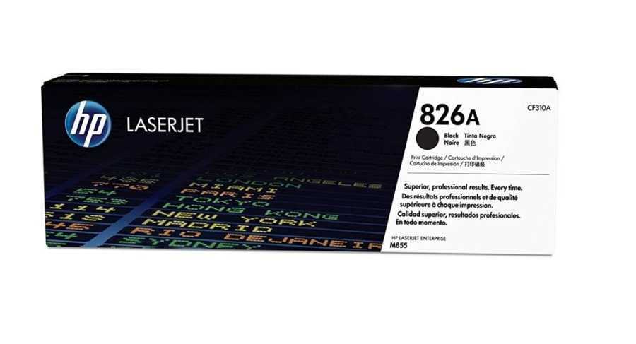 HP 826A-CF310A Siyah Orijinal Toner