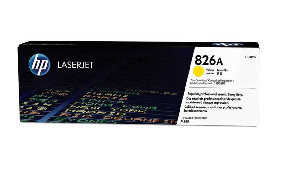 HP 826A-CF312A Sarı Orijinal Toner