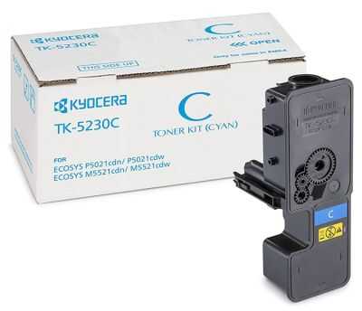 Kyocera TK-5230/1T02R9CNL0 Mavi Orijinal Toner