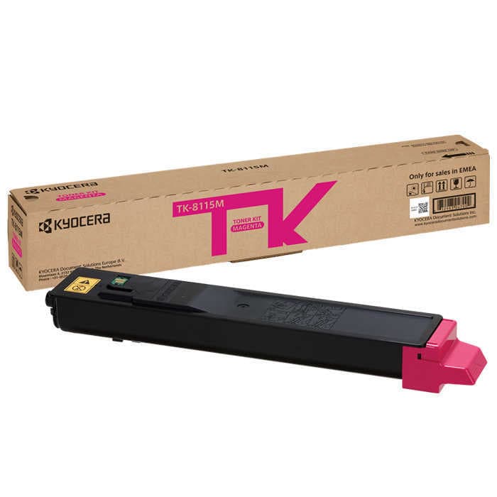 Kyocera TK-8115/1T02P3BNL0 Kırmızı Orijinal Toner