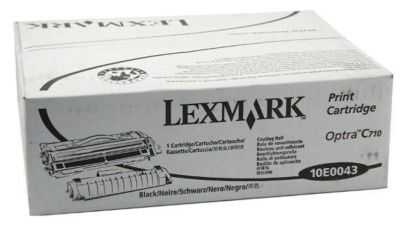 Lexmark C710-10E0043 Siyah Orijinal Toner