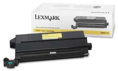 Lexmark C910-12N0770 Sarı Orijinal Toner
