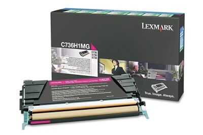 Lexmark C736-C736H1MG Kırmızı Orijinal Toner Yüksek Kapasiteli