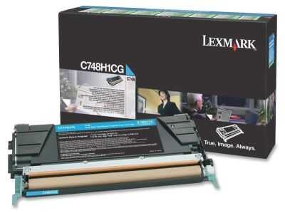 Lexmark C748-C748H1CG Mavi Orijinal Toner Yüksek Kapasiteli