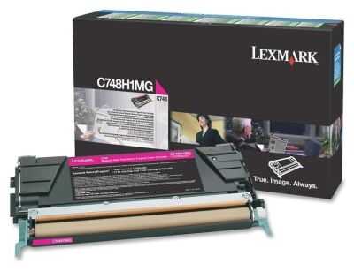 Lexmark C748-C748H1MG Kırmızı Orijinal Toner Yüksek Kapasiteli