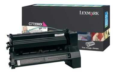 Lexmark C772-C7720MX Kırmızı Orijinal Toner Extra Yüksek Kapaiteli