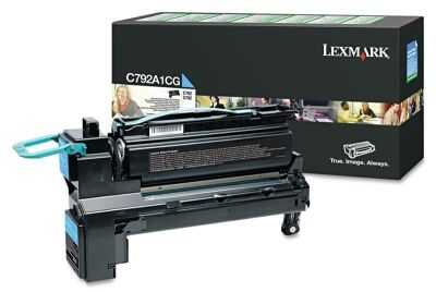 Lexmark C792-C792A1CG Mavi Orijinal Toner