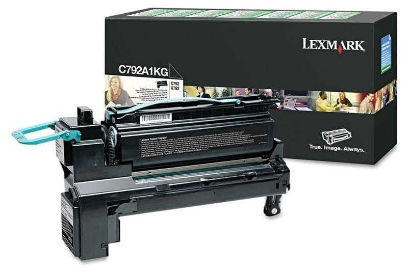 Lexmark C792-C792A1KG Siyah Orijinal Toner